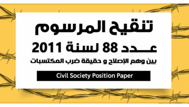 Photo of مشروع تنقيح المرسوم عدد 88 المتعلق بتنظيم الجمعيات